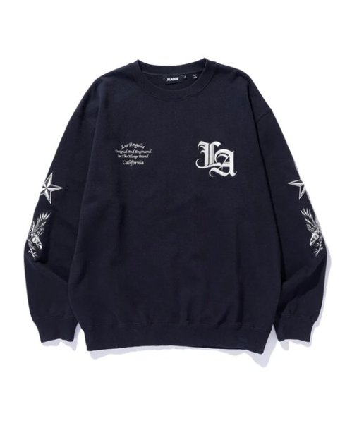 画像3: XLARGE ( エクストララージ ) - VARSITY CREWNECK SWEATSHIRT (3)