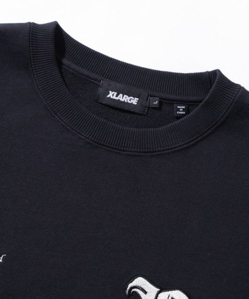 画像7: XLARGE ( エクストララージ ) - VARSITY CREWNECK SWEATSHIRT (7)