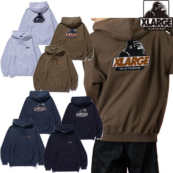 画像1: XLARGE ( エクストララージ ) - OLD OG HOODED SWEATSHIRT (1)