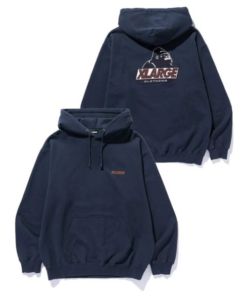 画像4: XLARGE ( エクストララージ ) - OLD OG HOODED SWEATSHIRT (4)