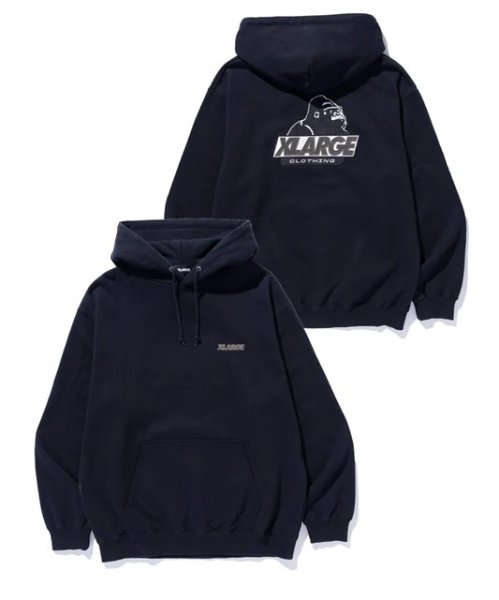 画像5: XLARGE ( エクストララージ ) - OLD OG HOODED SWEATSHIRT (5)