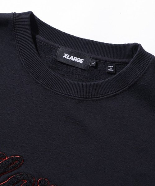 画像6: XLARGE ( エクストララージ ) - CHENILLE LOGO CREWNECK SWEATSHIRT (6)