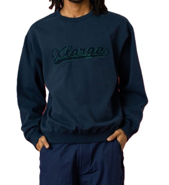 画像10: XLARGE ( エクストララージ ) - CHENILLE LOGO CREWNECK SWEATSHIRT (10)