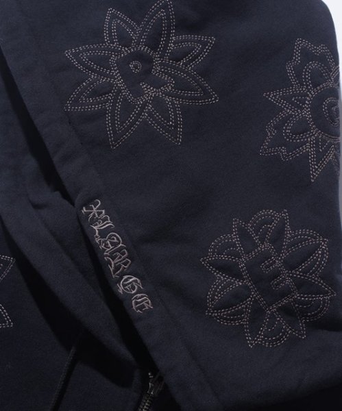 画像5: XLARGE ( エクストララージ ) - ALLOVER EMBROIDERY ZIP UP HOODED SWEATSHIRT (5)