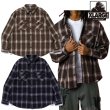 画像1: XLARGE ( エクストララージ ) - URBAN PLAID L/S SHIRT (1)