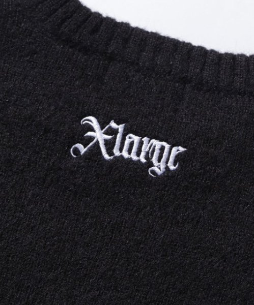 画像5: XLARGE ( エクストララージ ) - OLD ENGLISH MOHAIR KNIT SWEATER (5)