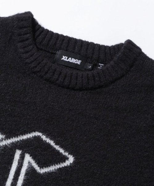 画像6: XLARGE ( エクストララージ ) - OLD ENGLISH MOHAIR KNIT SWEATER (6)