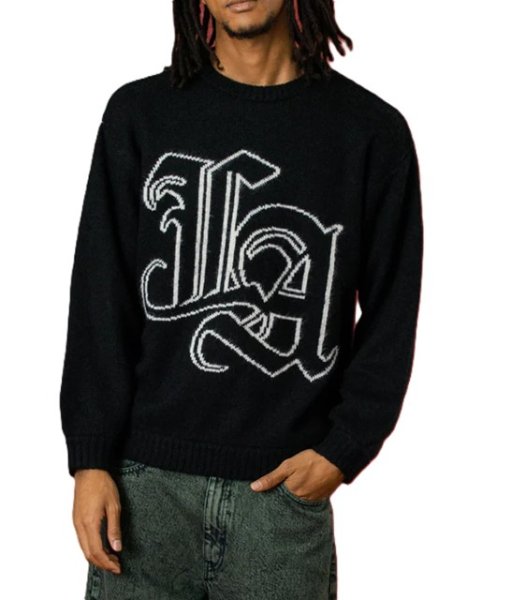 画像8: XLARGE ( エクストララージ ) - OLD ENGLISH MOHAIR KNIT SWEATER (8)