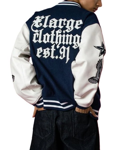 画像15: XLARGE ( エクストララージ ) - VARSITY JACKET (15)
