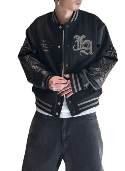 画像16: XLARGE ( エクストララージ ) - VARSITY JACKET (16)