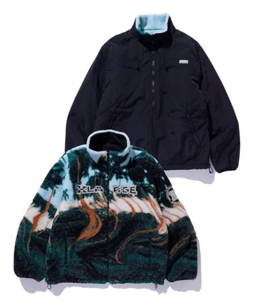 画像2: XLARGE ( エクストララージ ) - REVERSIBLE NYLON JACKET (2)