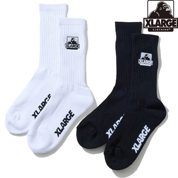 画像1: XLARGE ( エクストララージ ) - OG EMB SOCKS (1)