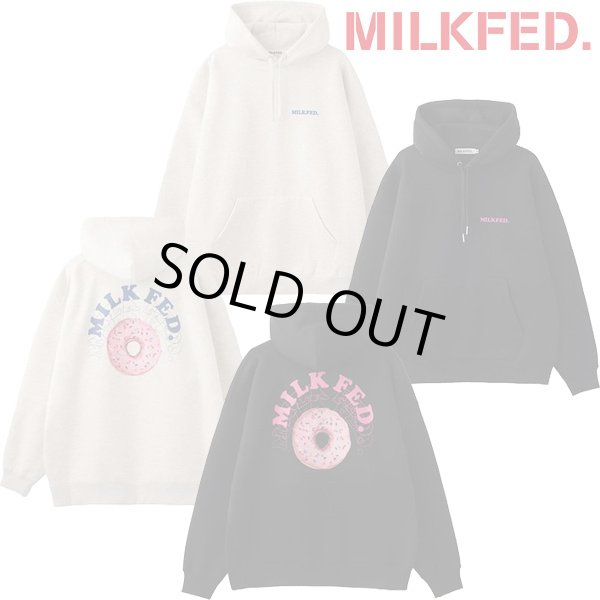 画像1: MILKFED ( ミルクフェド ) - ROUND DONUTS SWEAT HOODIE (1)