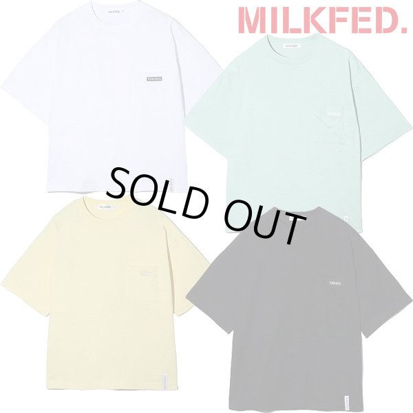 画像1: MILKFED ( ミルクフェド ) - BASIC POCKET S/S TEE (1)