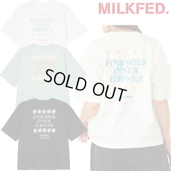 画像1: MILKFED ( ミルクフェド ) - FLOWER S/S TEE (1)