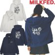 画像1: MILKFED ( ミルクフェド ) - HEAVY METAL ZIP UP HOODIE (1)