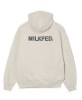 画像4: MILKFED ( ミルクフェド ) - BAR LOGO ZIP UP HOODIE (4)