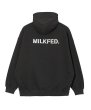 画像5: MILKFED ( ミルクフェド ) - BAR LOGO ZIP UP HOODIE (5)