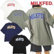 画像1: MILKFED ( ミルクフェド ) - COLLEGE LOGO SUPER BIG S/S TOP (1)