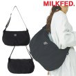 画像1: MILKFED ( ミルクフェド ) - HALF MOON SHOULDER BAG (1)