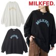 画像1: MILKFED ( ミルクフェド ) - LOGO BIG SWEAT TOP (1)