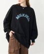 画像11: MILKFED ( ミルクフェド ) - LOGO BIG SWEAT TOP (11)