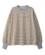 画像2: MILKFED ( ミルクフェド ) - BAR LOGO STRIPED TOP (2)