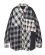 画像2: MILKFED ( ミルクフェド ) - PLAID PATCHWORK SHIRT (2)