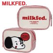 画像1: MILKFED ( ミルクフェド ) - MILKFED.× PEANUTS POUCH (1)