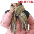 画像1: MILKFED ( ミルクフェド ) - CHECKERED SCARF (1)