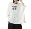 画像9: MILKFED ( ミルクフェド ) - CUT OUT LOGO BIG S/S TOP (9)