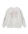 画像2: MILKFED ( ミルクフェド ) - FLOWER ELBOW PATCH SWEAT TOP (2)