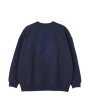 画像4: MILKFED ( ミルクフェド ) - FLOWER ELBOW PATCH SWEAT TOP (4)