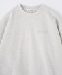 画像6: MILKFED ( ミルクフェド ) - FLOWER ELBOW PATCH SWEAT TOP (6)