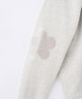 画像9: MILKFED ( ミルクフェド ) - FLOWER ELBOW PATCH SWEAT TOP (9)