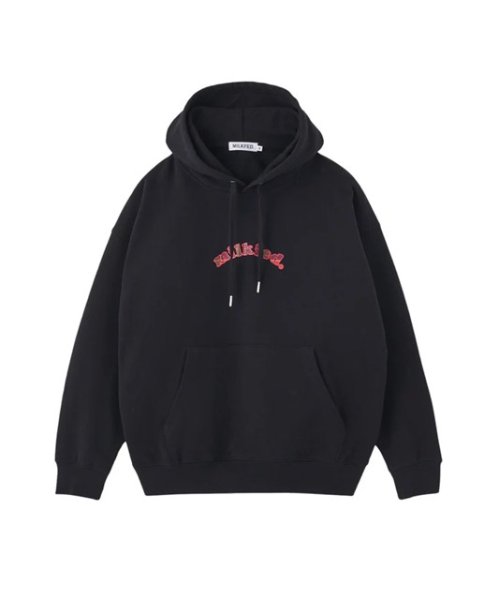 画像5: MILKFED ( ミルクフェド ) - PLAID HEART SWEAT HOODIE (5)