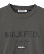 画像7: MILKFED ( ミルクフェド ) - STENCIL AND BAR LOGO BIG SWEAT TOP (7)