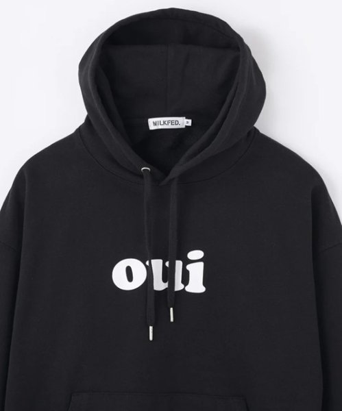 画像5: MILKFED ( ミルクフェド ) - HEART ELBOW PATCH SWEAT HOODIE (5)