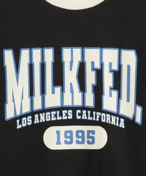 画像7: MILKFED ( ミルクフェド ) - COLOR BLOCK SWEAT TOP (7)