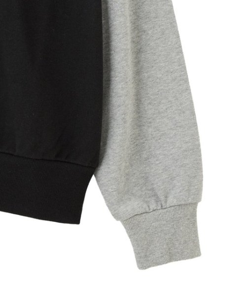 画像9: MILKFED ( ミルクフェド ) - COLOR BLOCK SWEAT TOP (9)