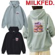 画像1: MILKFED ( ミルクフェド ) - DONUTS LOGO SWEAT HOODIE (1)