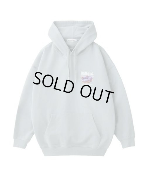 画像2: MILKFED ( ミルクフェド ) - DONUTS LOGO SWEAT HOODIE (2)