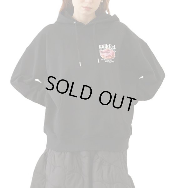 画像12: MILKFED ( ミルクフェド ) - DONUTS LOGO SWEAT HOODIE (12)