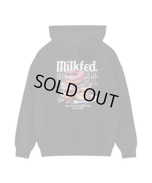 画像4: MILKFED ( ミルクフェド ) - DONUTS LOGO SWEAT HOODIE (4)
