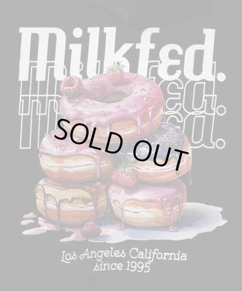 画像6: MILKFED ( ミルクフェド ) - DONUTS LOGO SWEAT HOODIE (6)