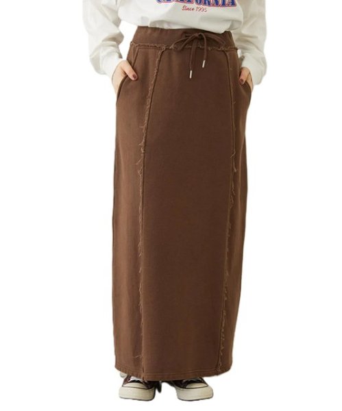 画像12: MILKFED ( ミルクフェド ) - FADED SWEAT LONG SKIRT (12)
