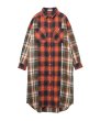 画像2: MILKFED ( ミルクフェド ) - WASHED PANEL SHIRT DRESS (2)