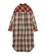 画像3: MILKFED ( ミルクフェド ) - WASHED PANEL SHIRT DRESS (3)