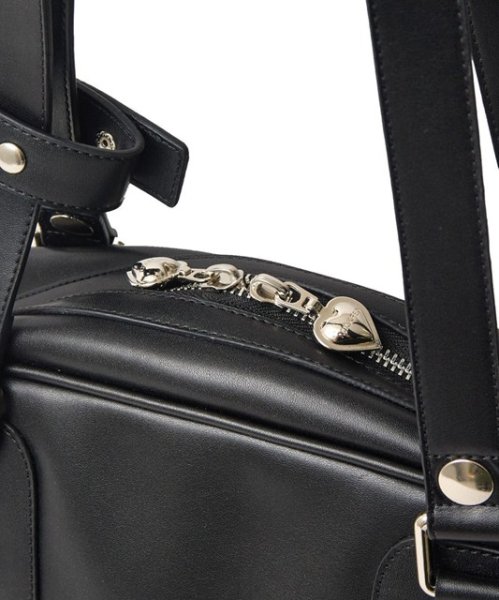 画像12: MILKFED ( ミルクフェド ) - HEART CHARM BOSTON BAG (12)