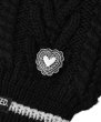 画像6: MILKFED ( ミルクフェド ) - HEART CABLE MITTENS (6)